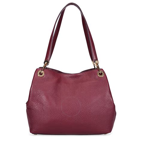 michael kors tasche raven large oxblood|Michael Kors Tote Bag, Grey .